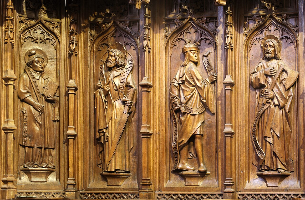 Stalles gothiques du chœur de Saint-Étienne
